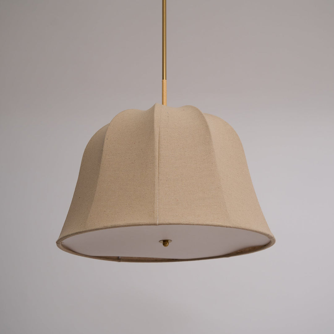 Lampa wisząca Sienna z lnu
