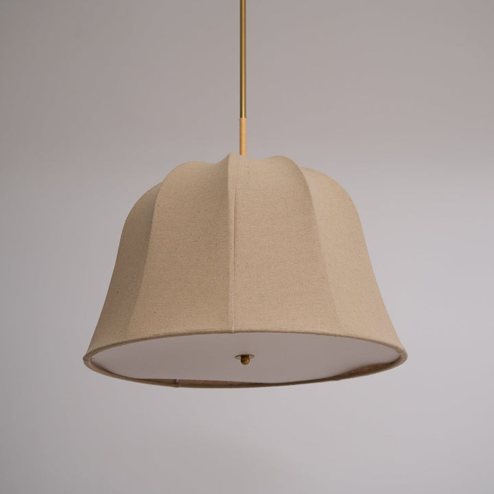 Lampa wisząca Sienna z lnu