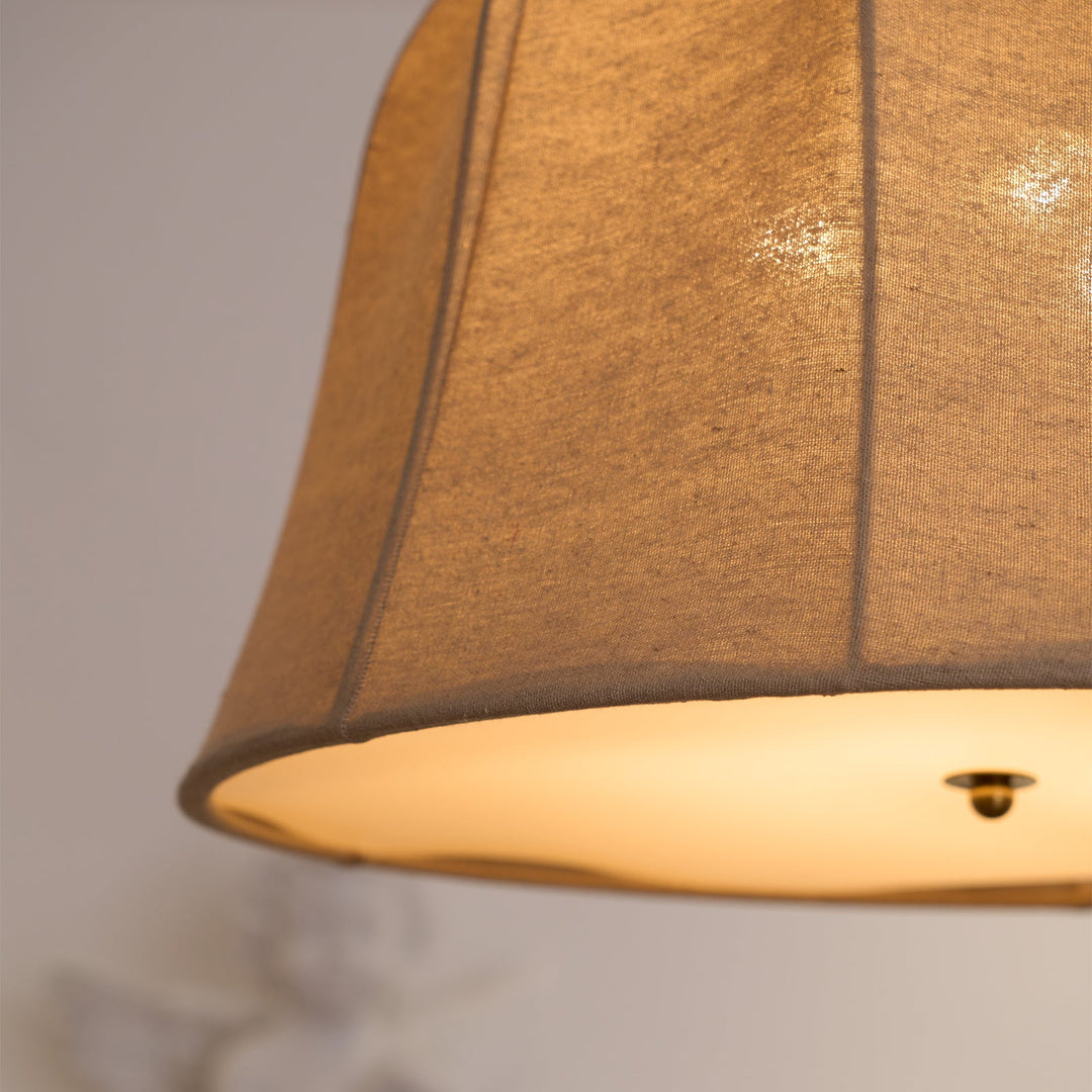 Lampa wisząca Sienna z lnu