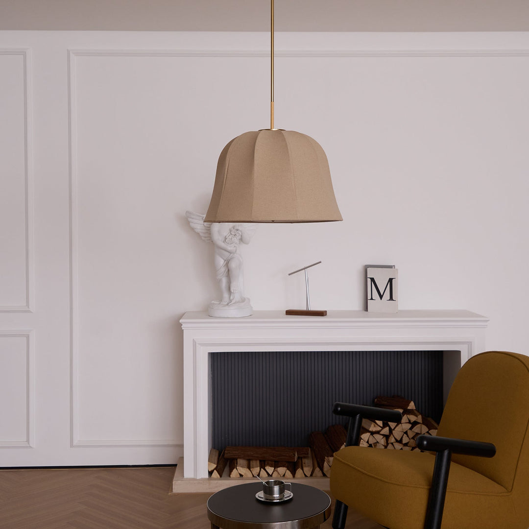 Lampa wisząca Sienna z lnu