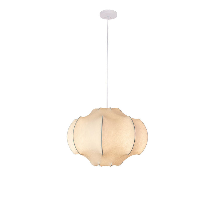 Lampa wisząca z jedwabiu Silken Lotus
