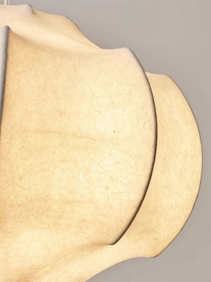 Lampa wisząca z jedwabiu Silken Lotus