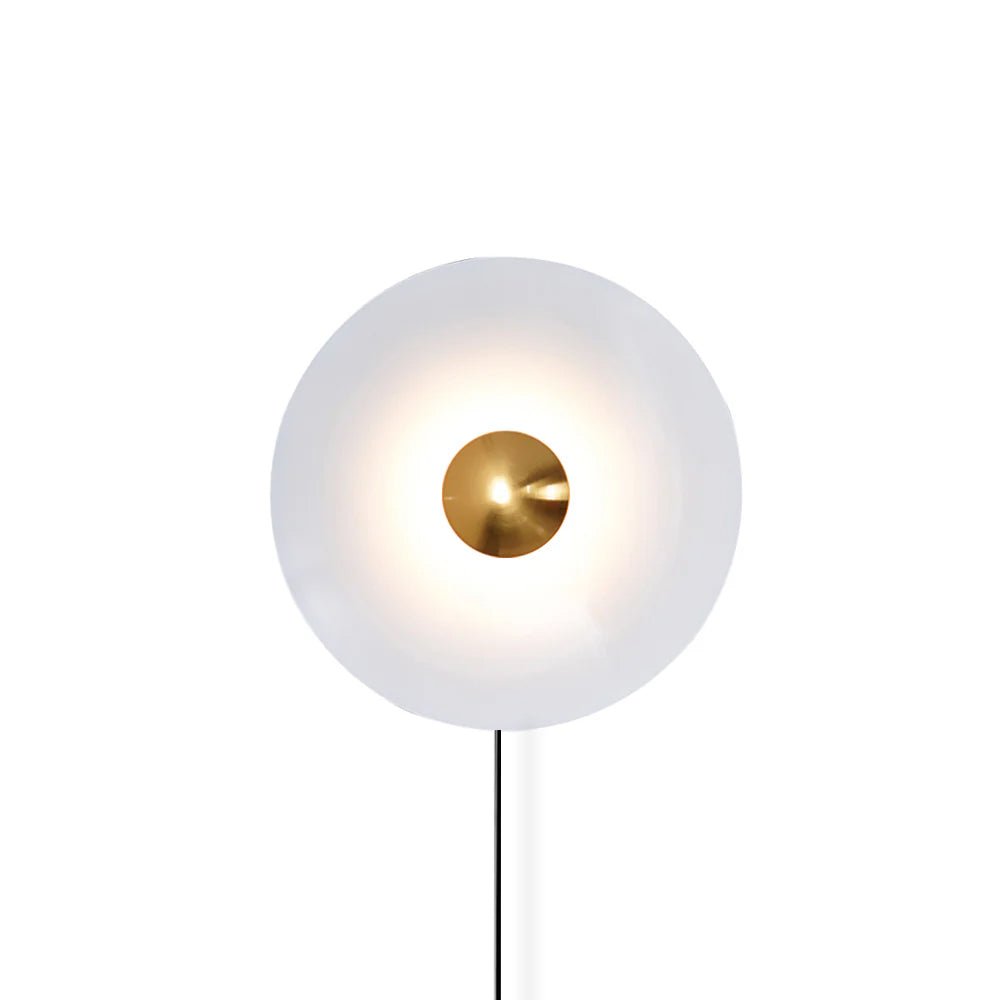 Lampa ścienna Simplicity Glow z wtyczką
