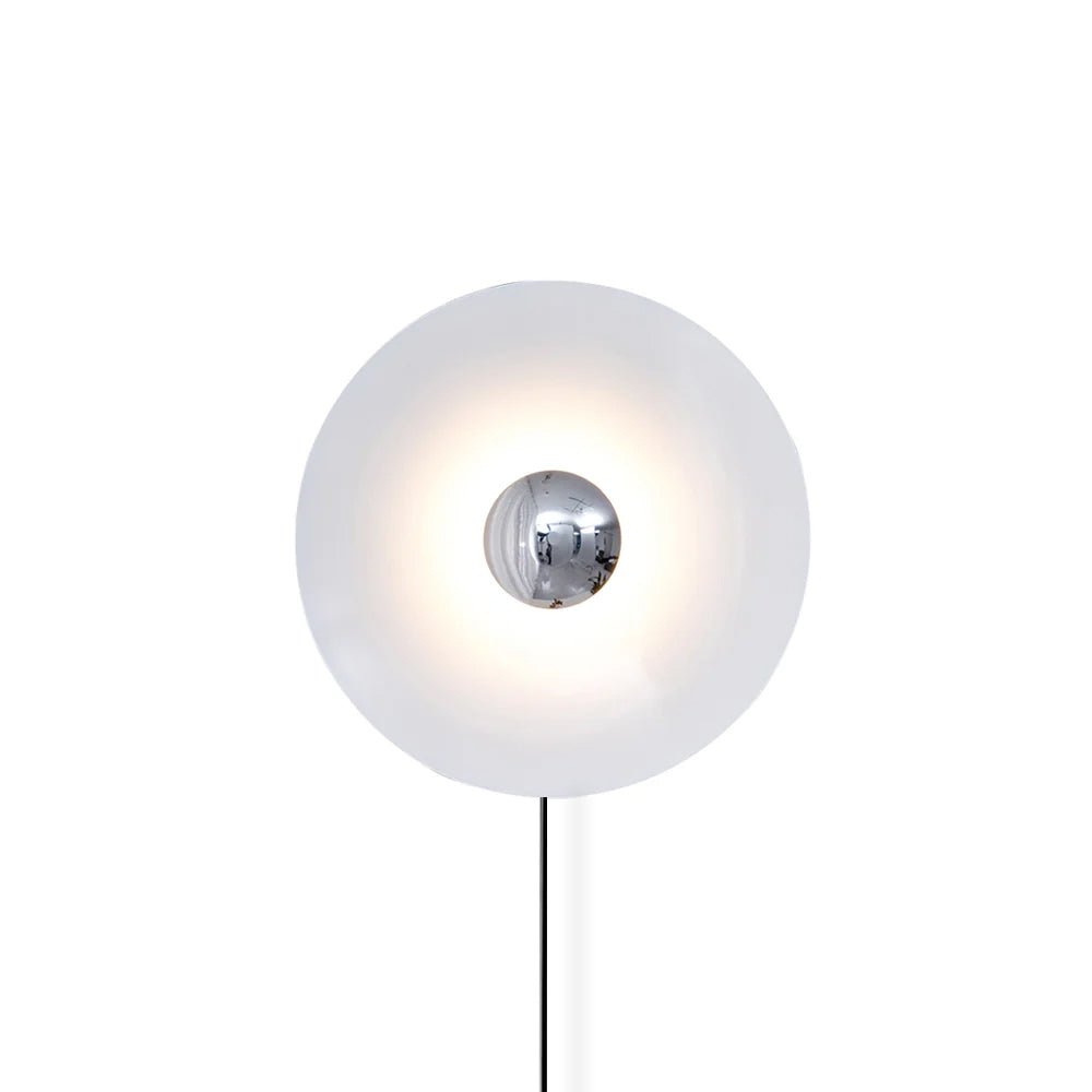 Lampa ścienna Simplicity Glow z wtyczką