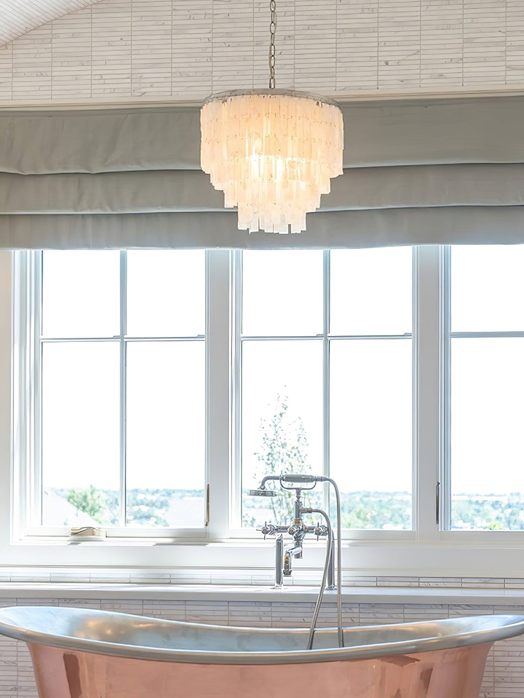 Lampa wisząca Skye z warstwami