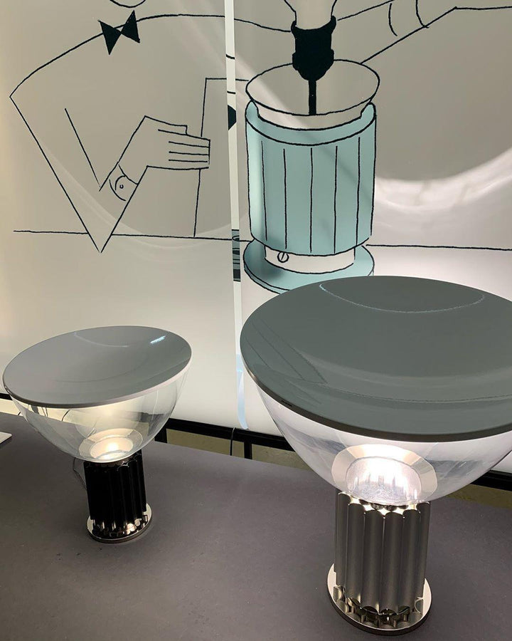 Lampa stołowa Nucleus z marmuru