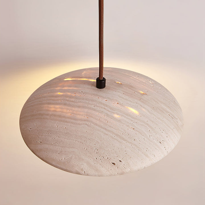 Lampa Wisząca Solara z Drewna