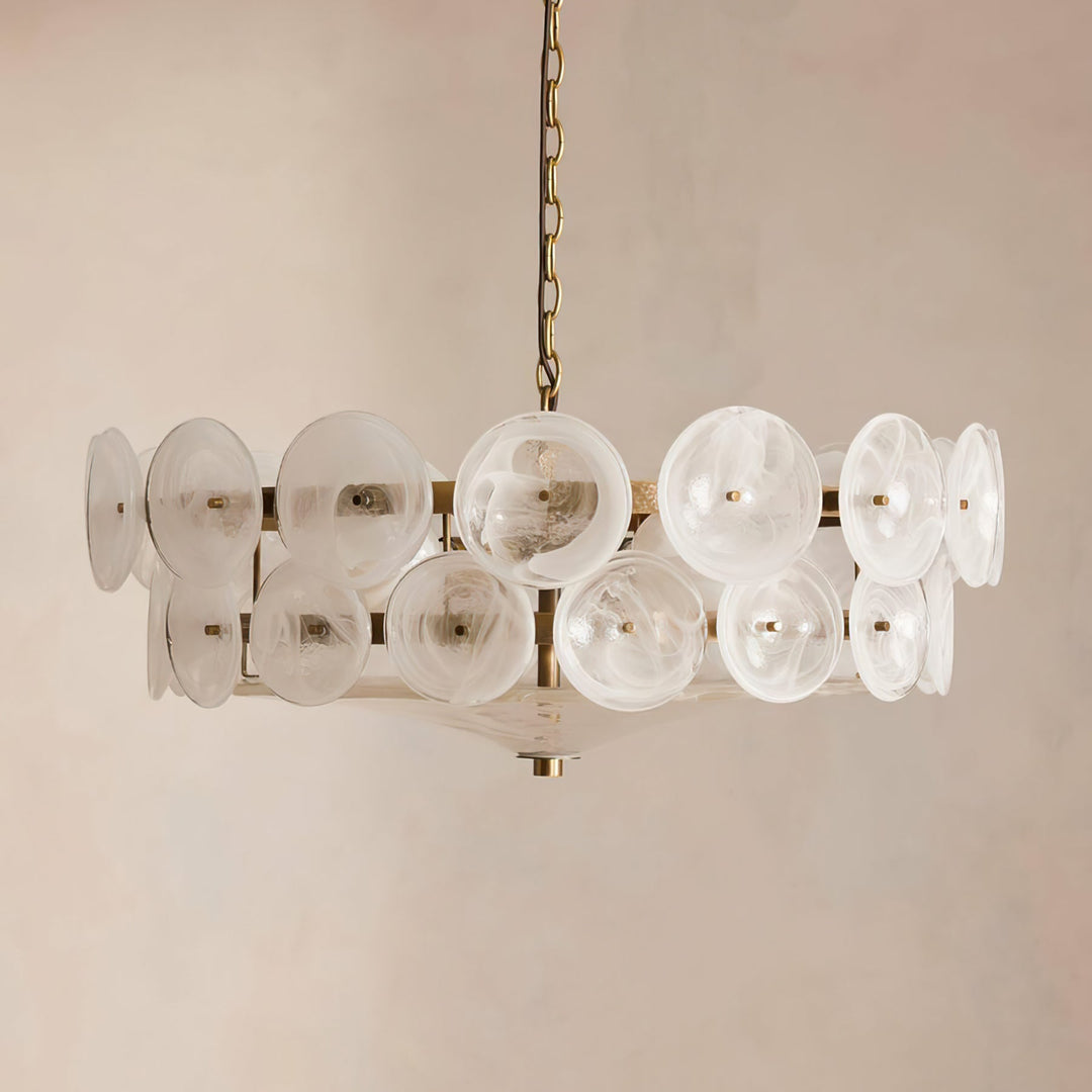 Żyrandol Solaris Disc Murano
