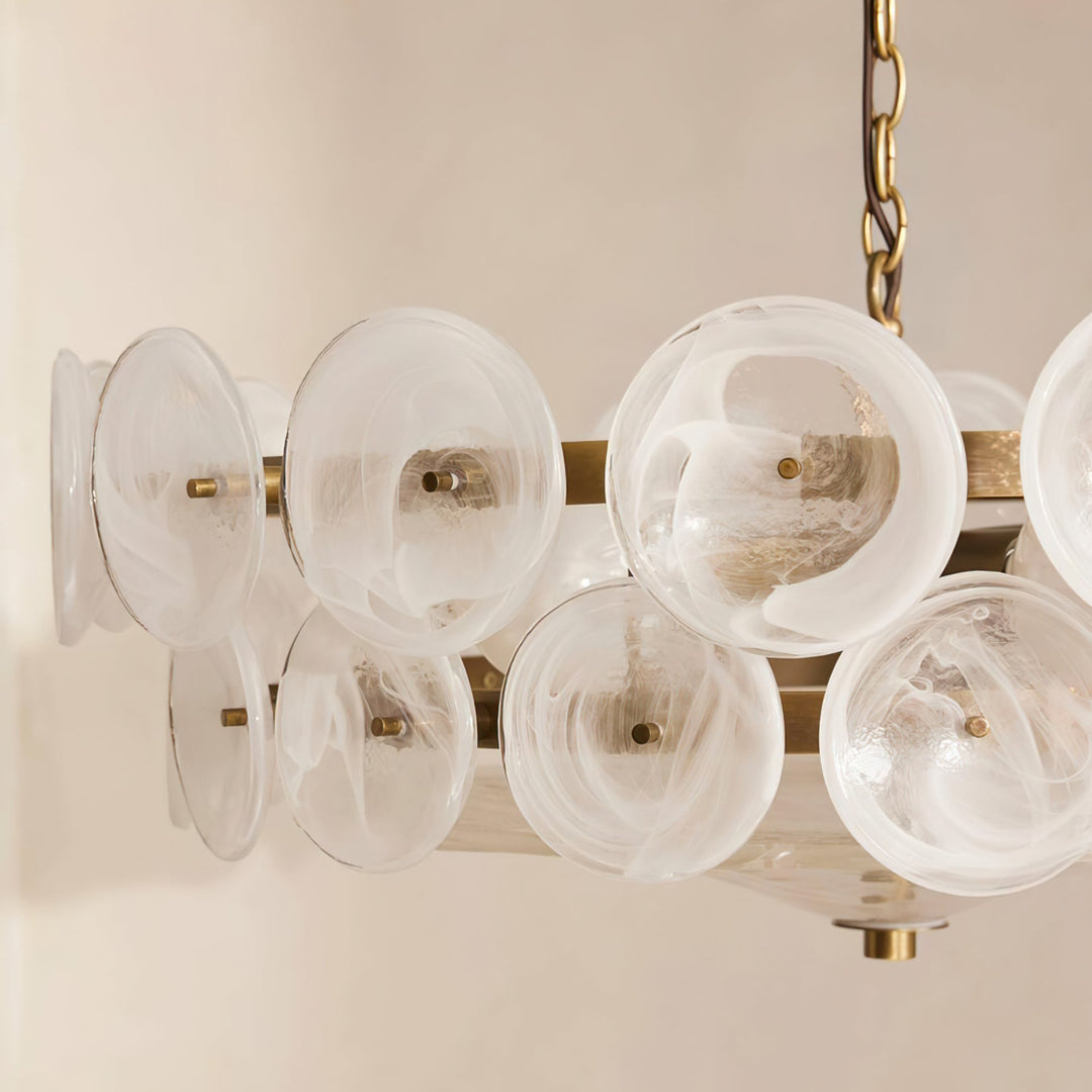 Żyrandol Solaris Disc Murano