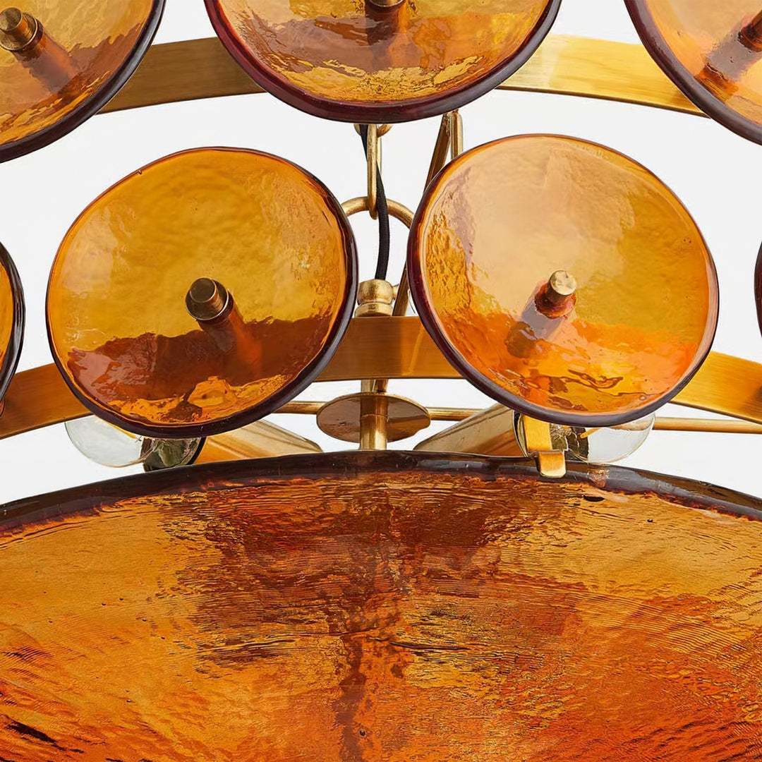 Żyrandol Solaris Disc Murano