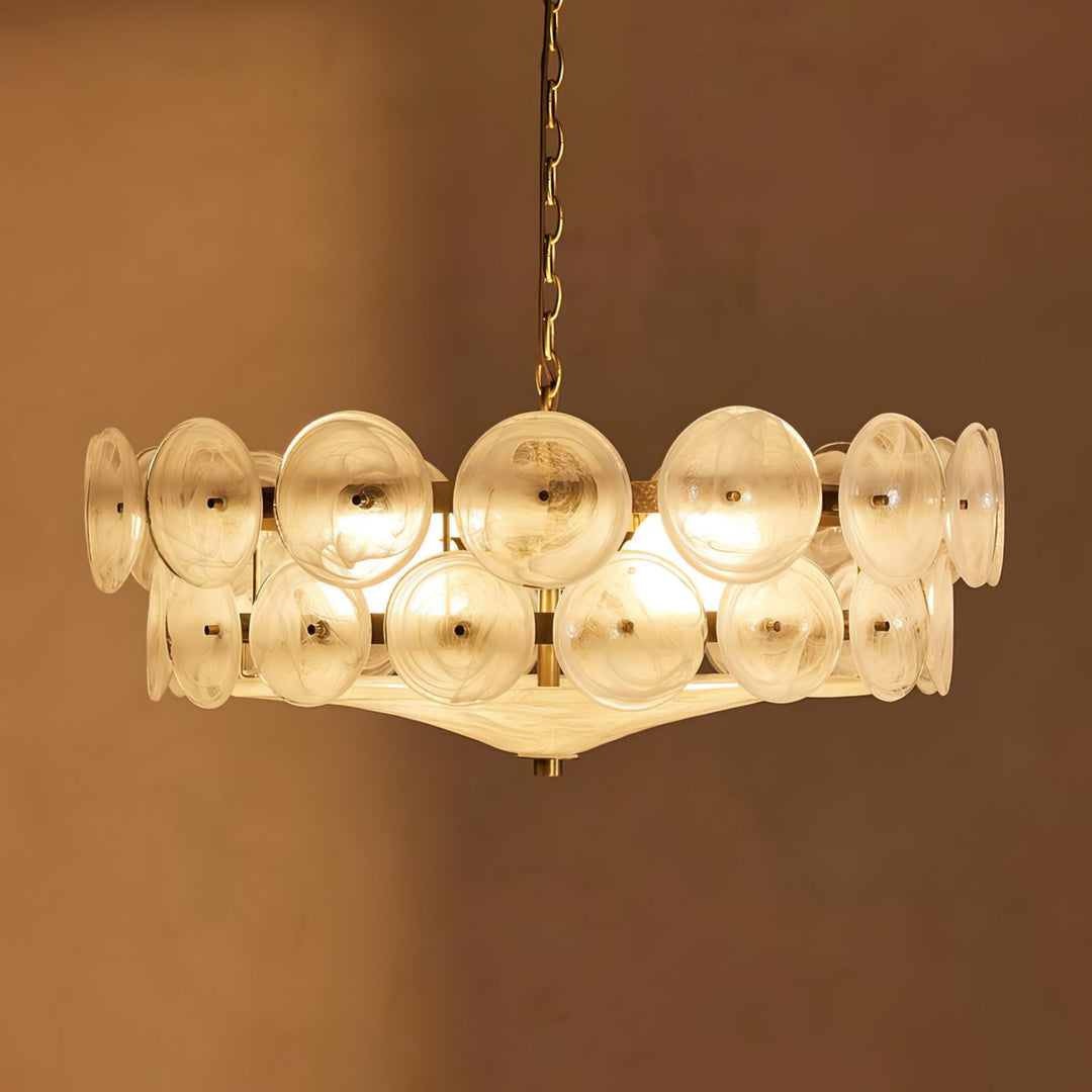 Żyrandol Solaris Disc Murano