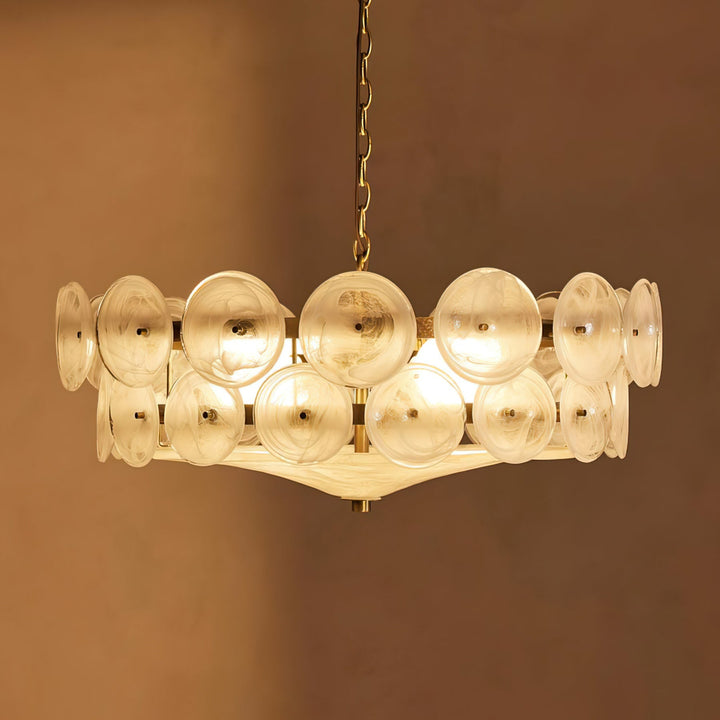 Żyrandol Solaris Disc Murano