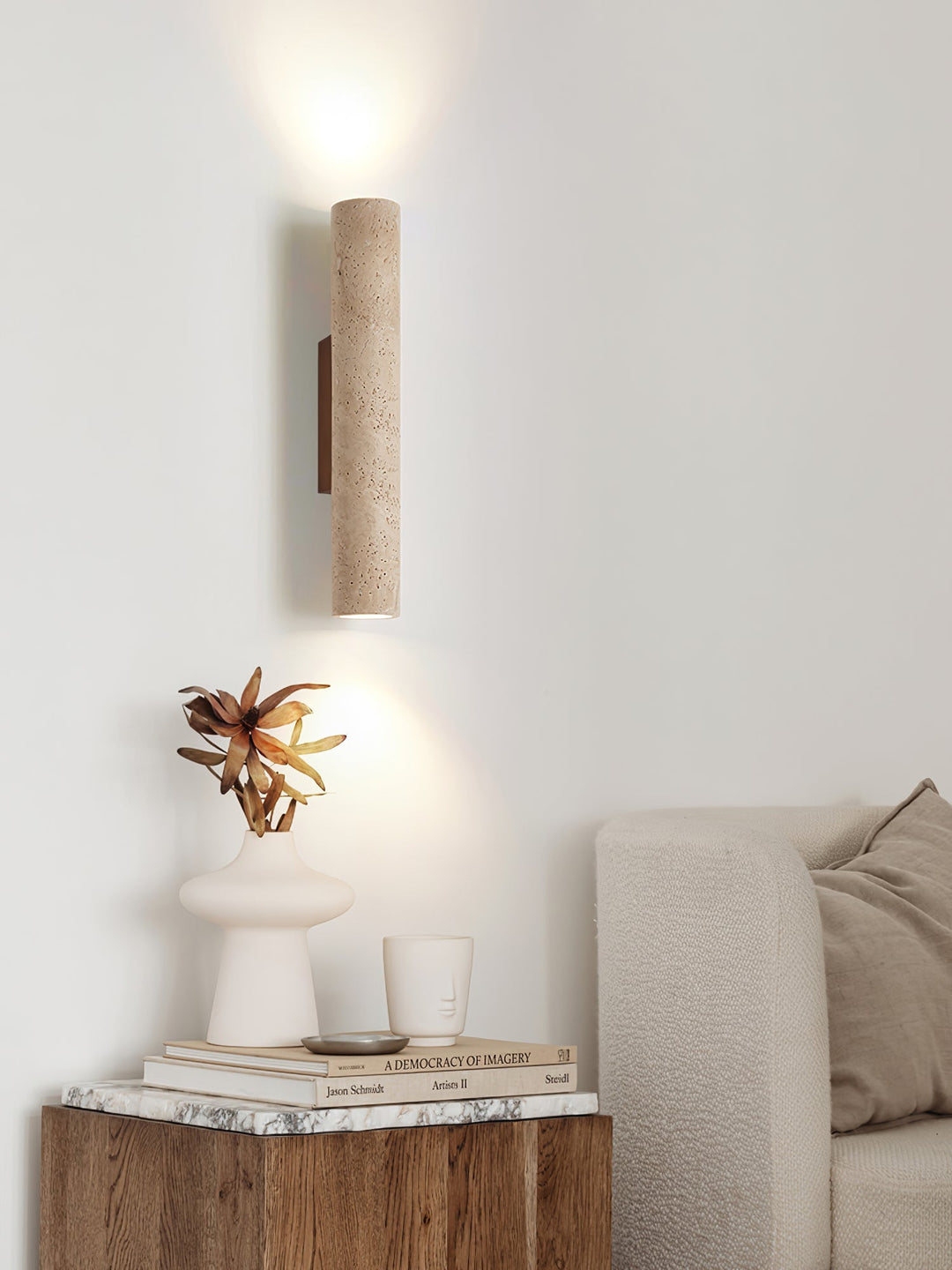 Lampa Ścienna Kolumnowa Solis