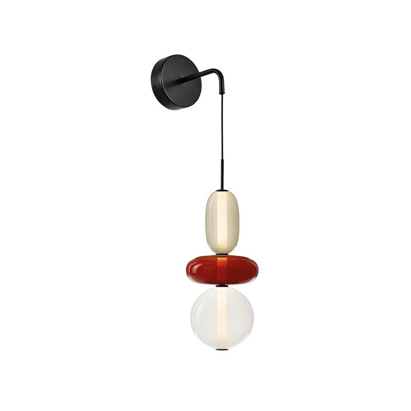 Lampa Ścienna z Kandyzowanego Szkła