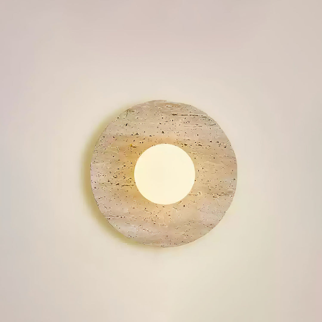 Lampa Ścienna Stone Eclipse z wtyczką