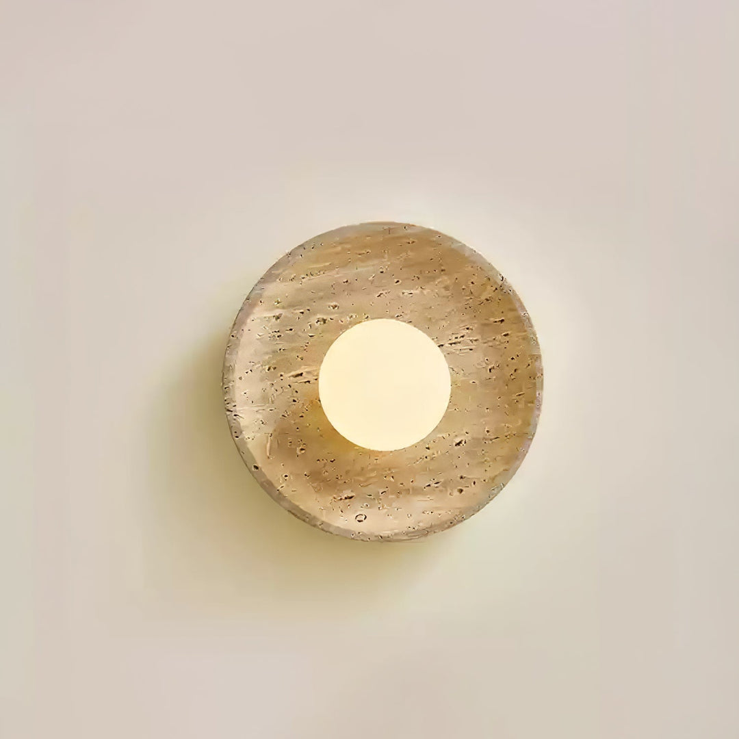 Lampa Ścienna Stone Eclipse z wtyczką