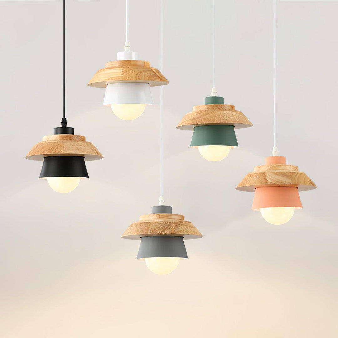 Lampa wisząca Stone Wood