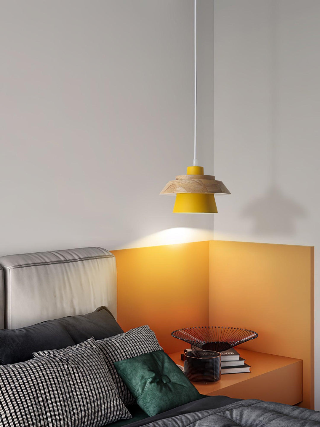 Lampa wisząca Stone Wood