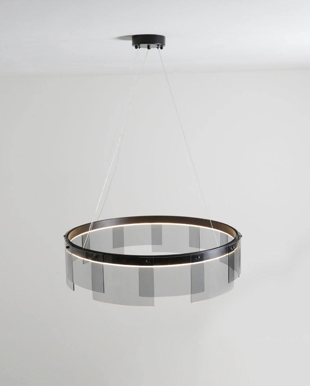 Kryształowy żyrandol LED Stratos