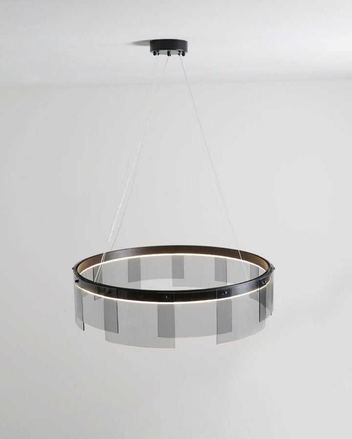 Kryształowy żyrandol LED Stratos