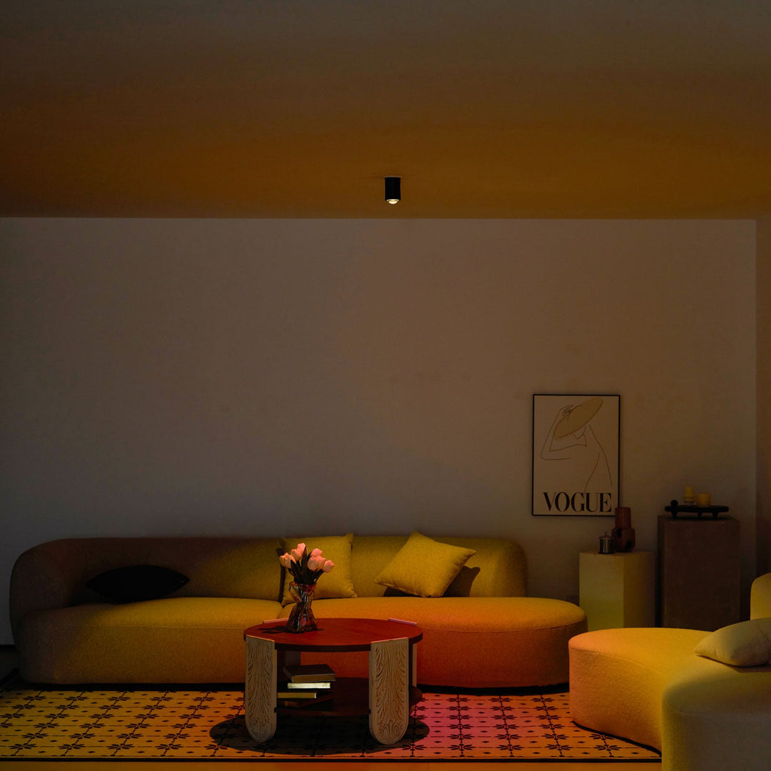 Regulowana Lampa LED w Stylu Zachodu Słońca