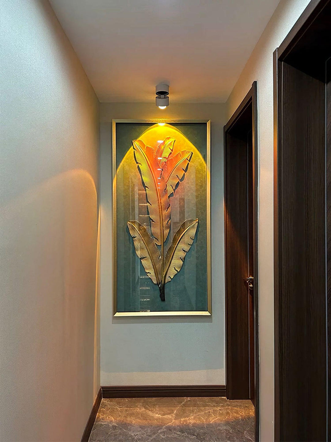 Regulowana Lampa LED w Stylu Zachodu Słońca