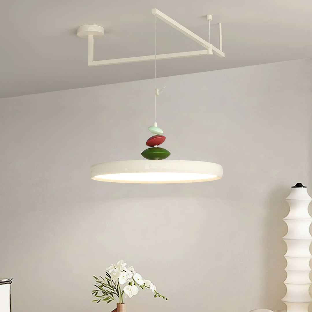 Lampa Wisząca z Kamiennym Ramieniem