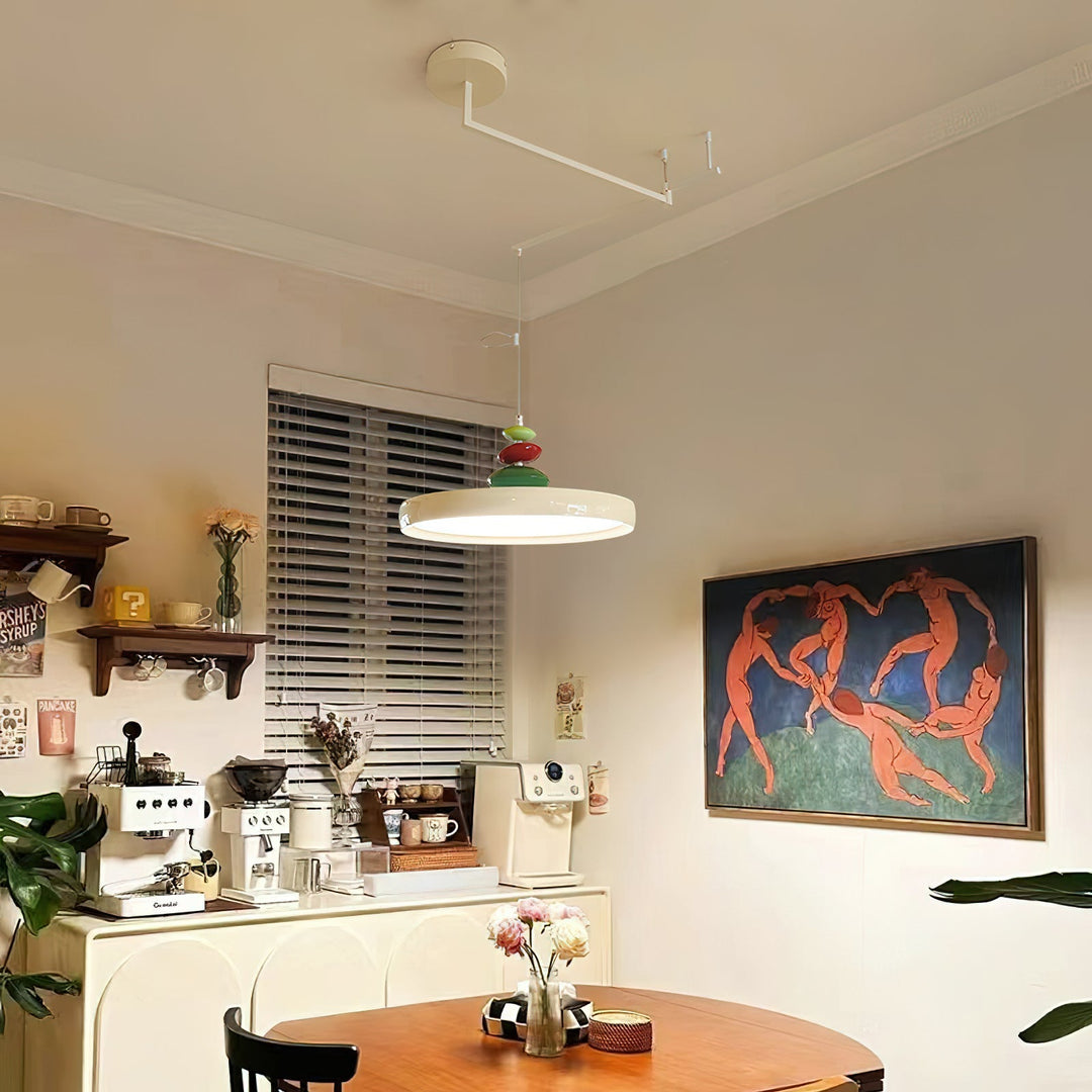 Lampa Wisząca z Kamiennym Ramieniem