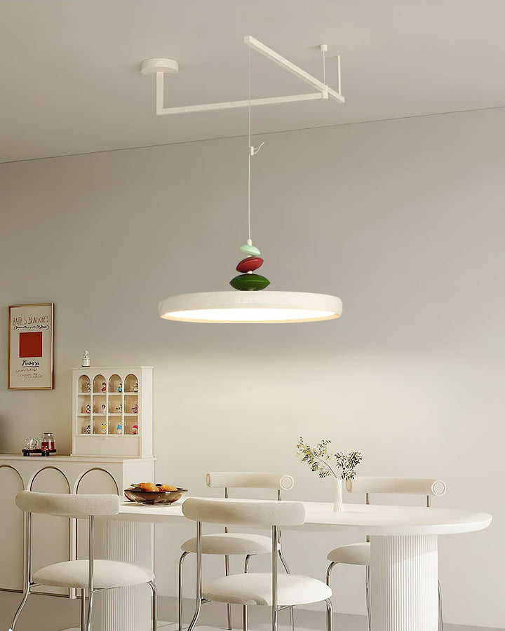 Lampa Wisząca z Kamiennym Ramieniem