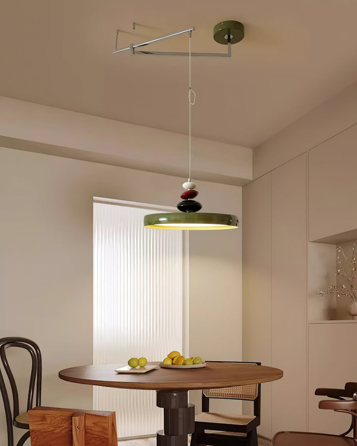 Lampa Wisząca z Kamiennym Ramieniem