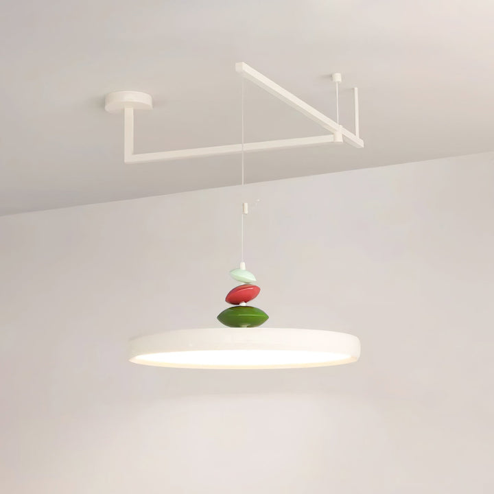 Lampa Wisząca z Kamiennym Ramieniem