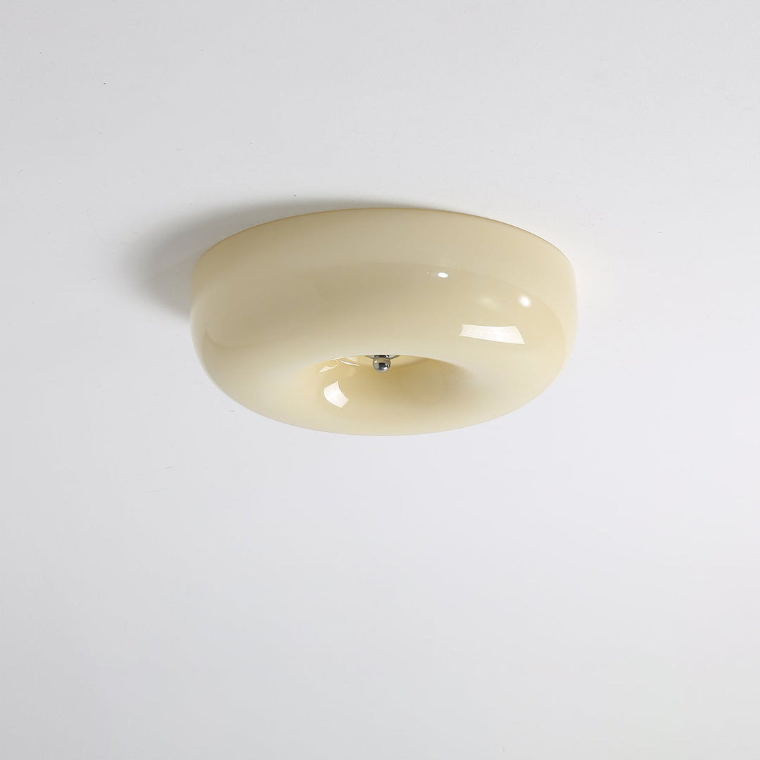 Szklana lampa sufitowa Swirl