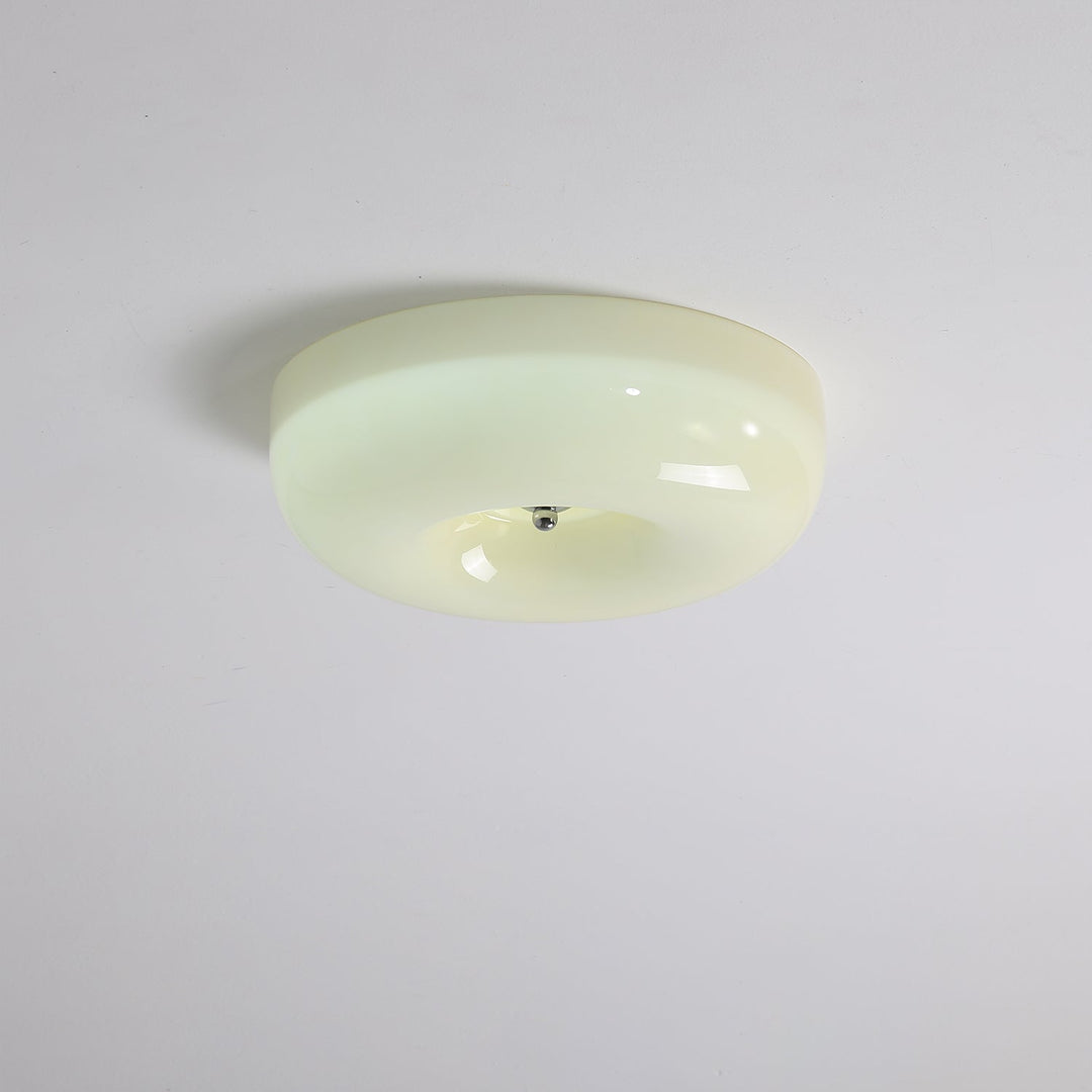 Szklana lampa sufitowa Swirl