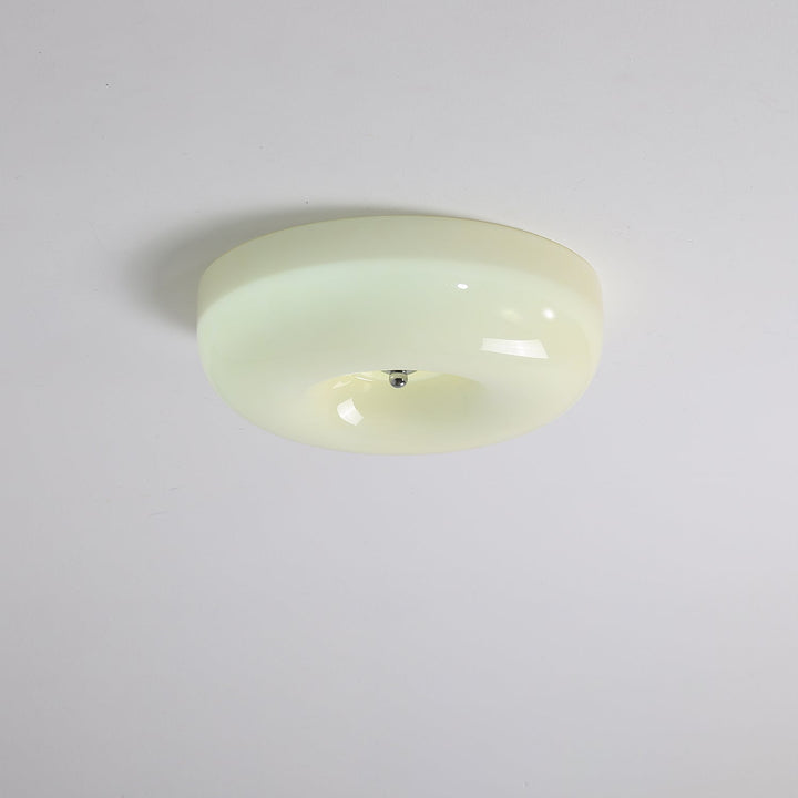 Szklana lampa sufitowa Swirl