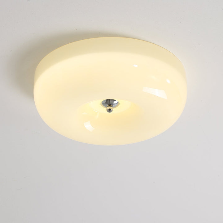 Szklana lampa sufitowa Swirl