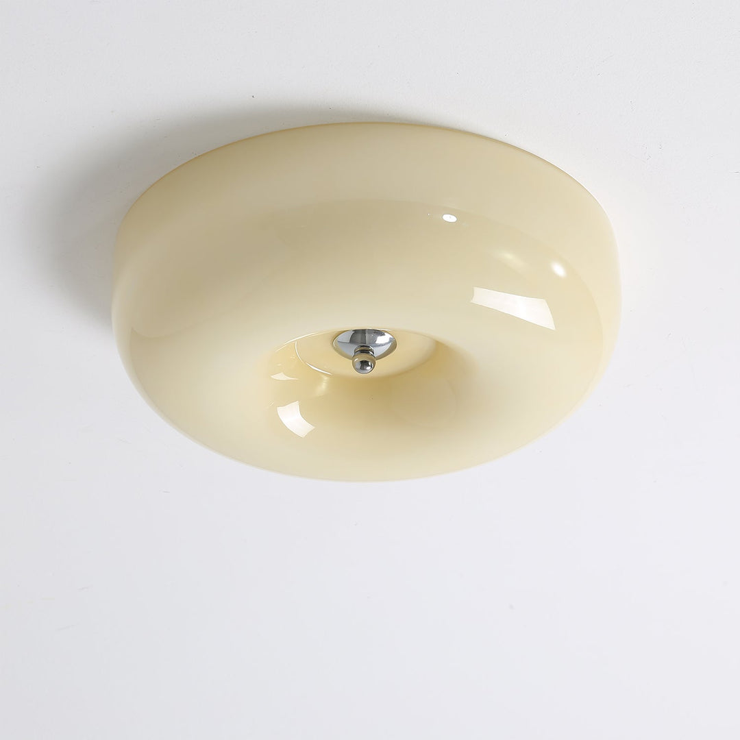 Szklana lampa sufitowa Swirl