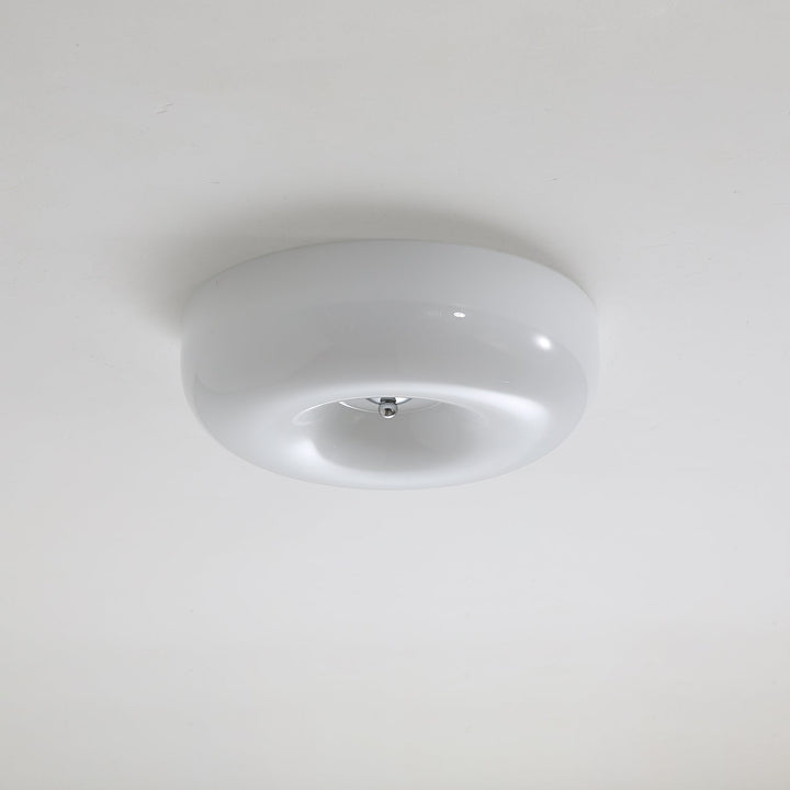 Szklana lampa sufitowa Swirl