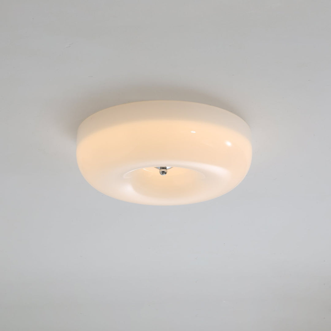 Szklana lampa sufitowa Swirl
