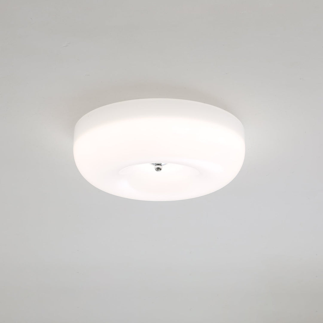 Szklana lampa sufitowa Swirl
