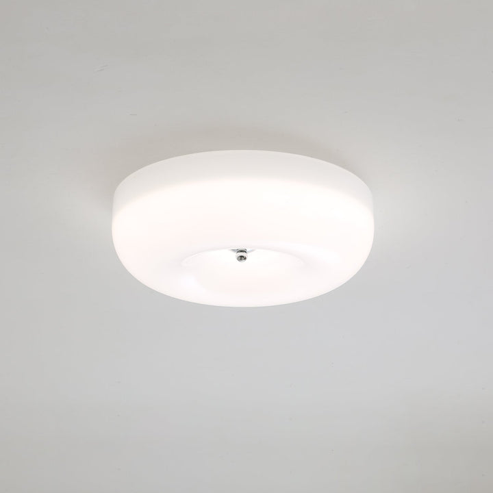 Szklana lampa sufitowa Swirl