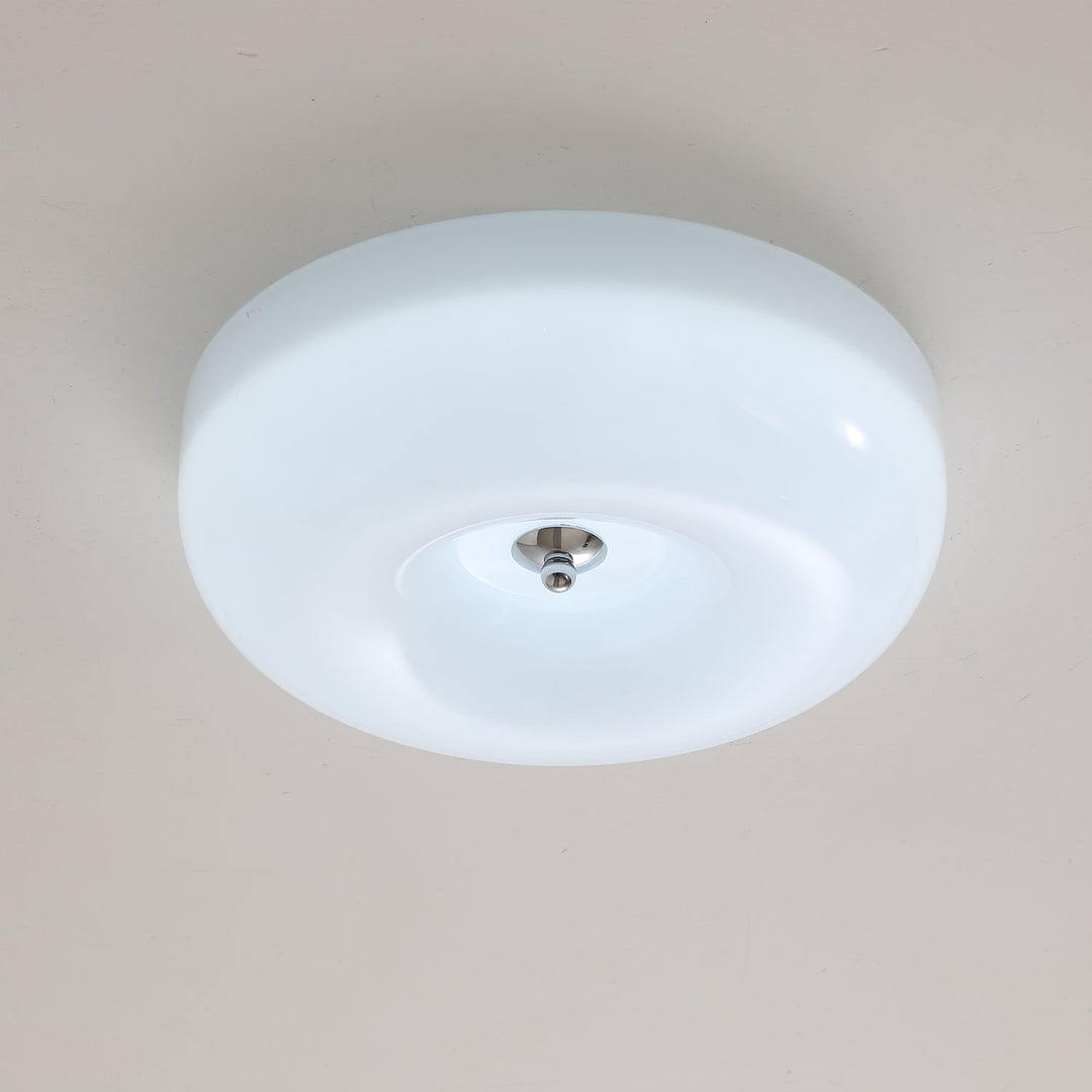 Szklana lampa sufitowa Swirl