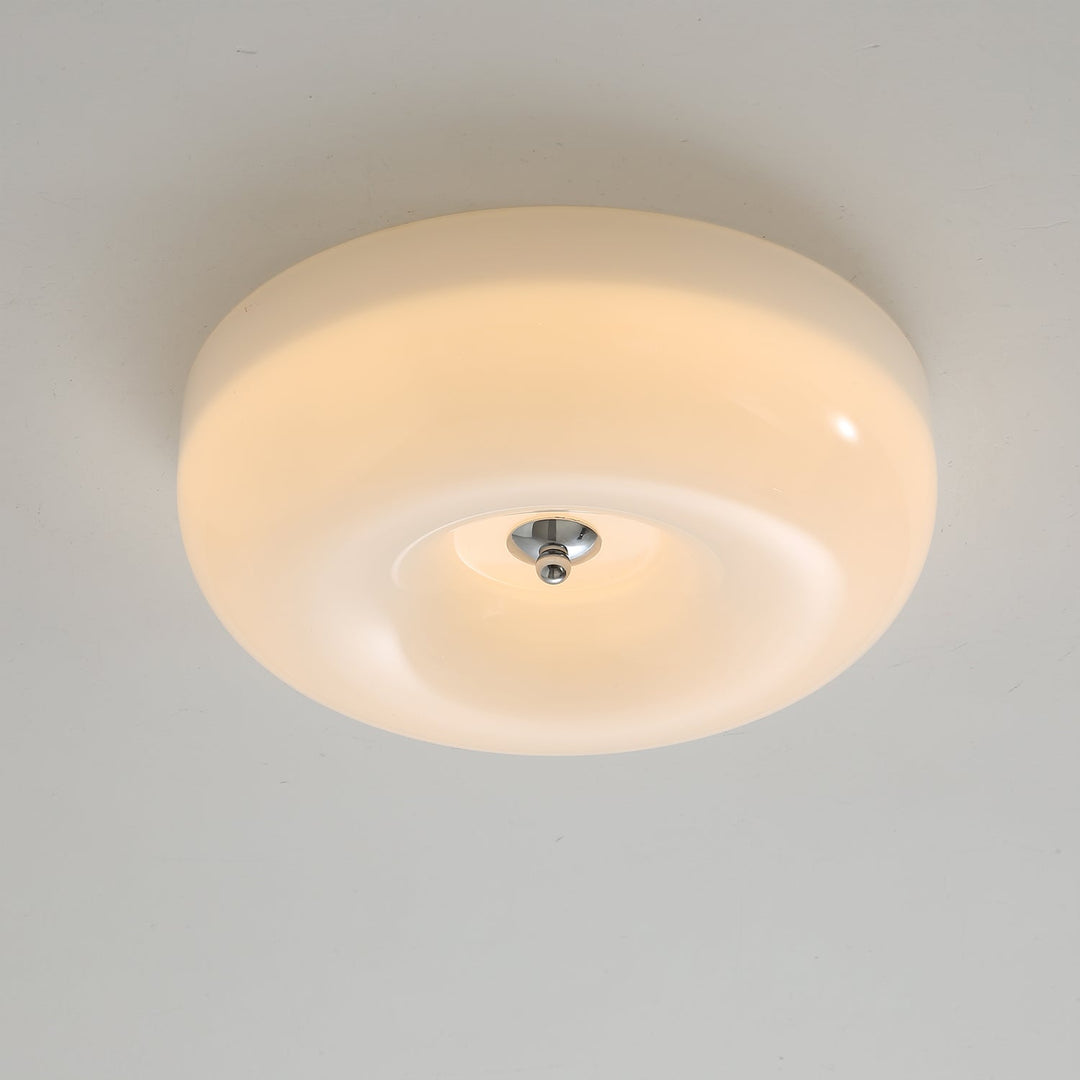 Szklana lampa sufitowa Swirl