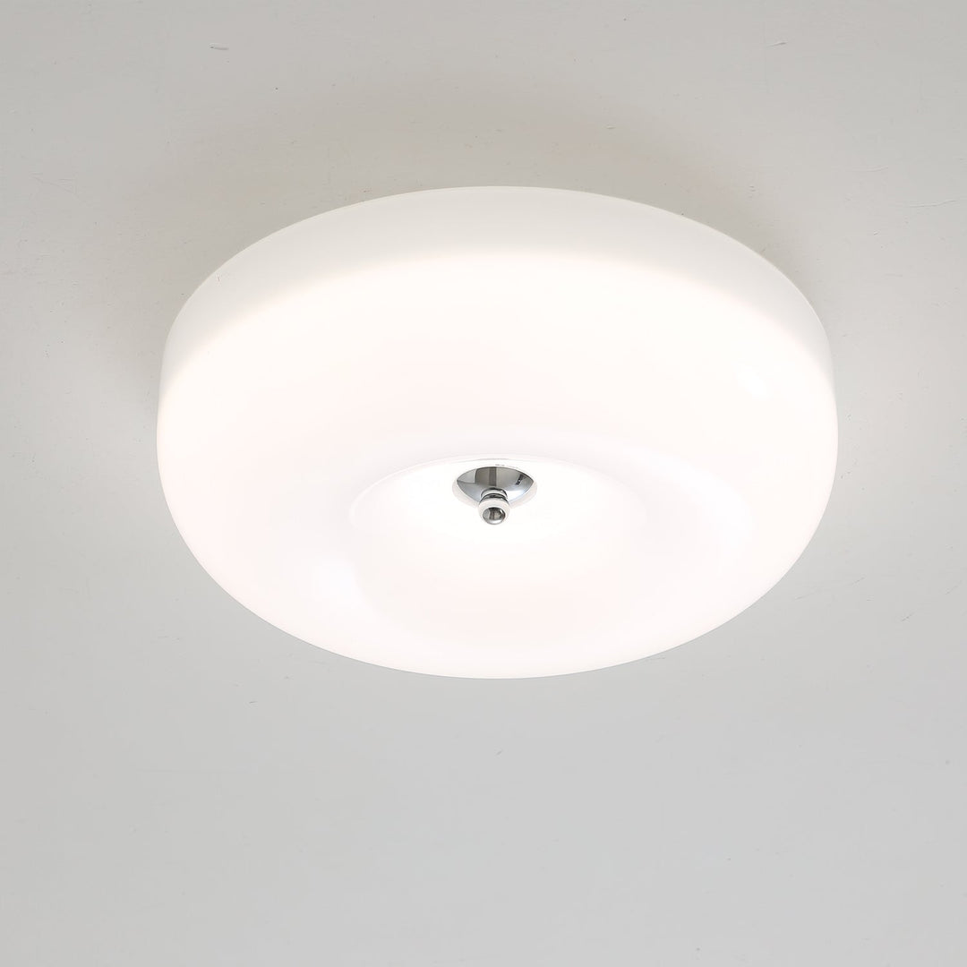 Szklana lampa sufitowa Swirl
