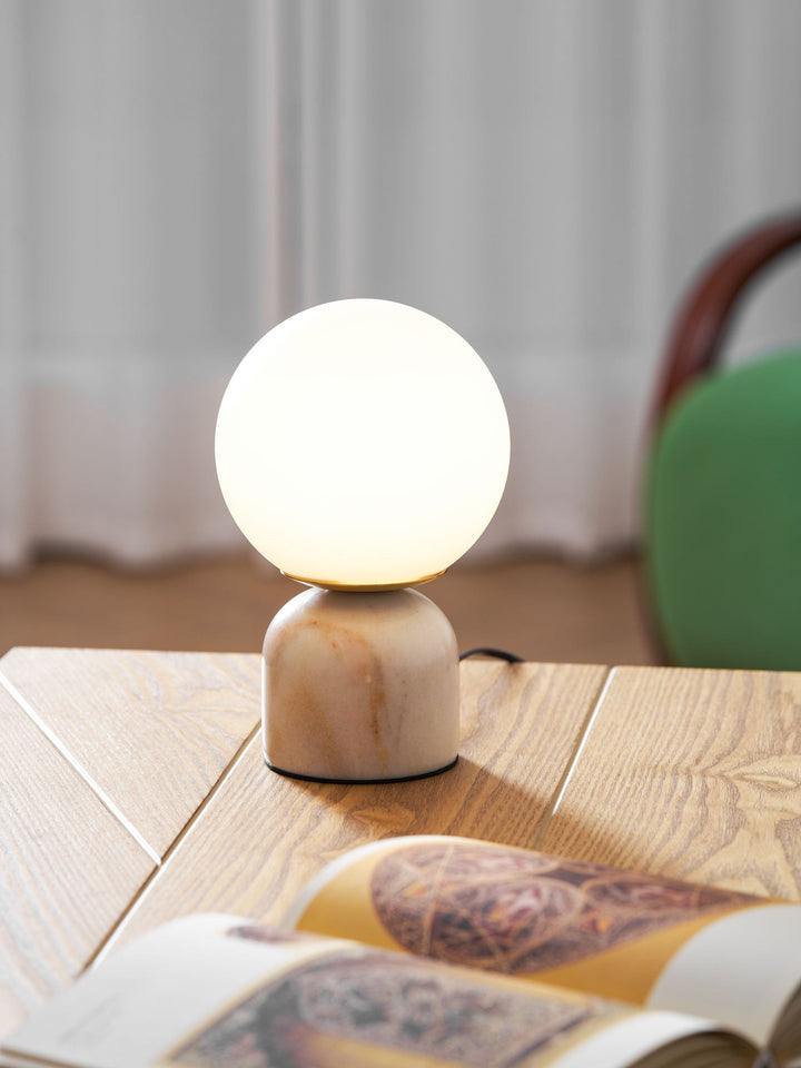 Lampa Stołowa Sylas z Marmuru