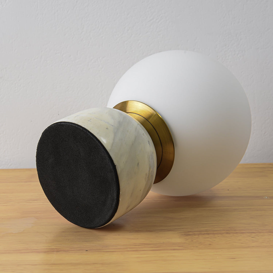 Lampa Stołowa Sylas z Marmuru