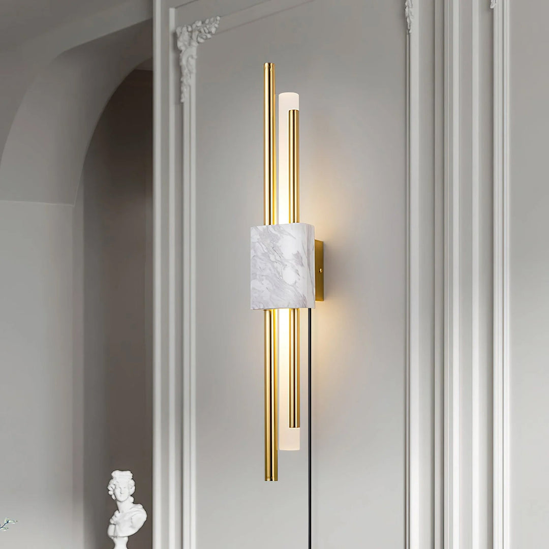 Lampa ścienna Tanto z wtyczką