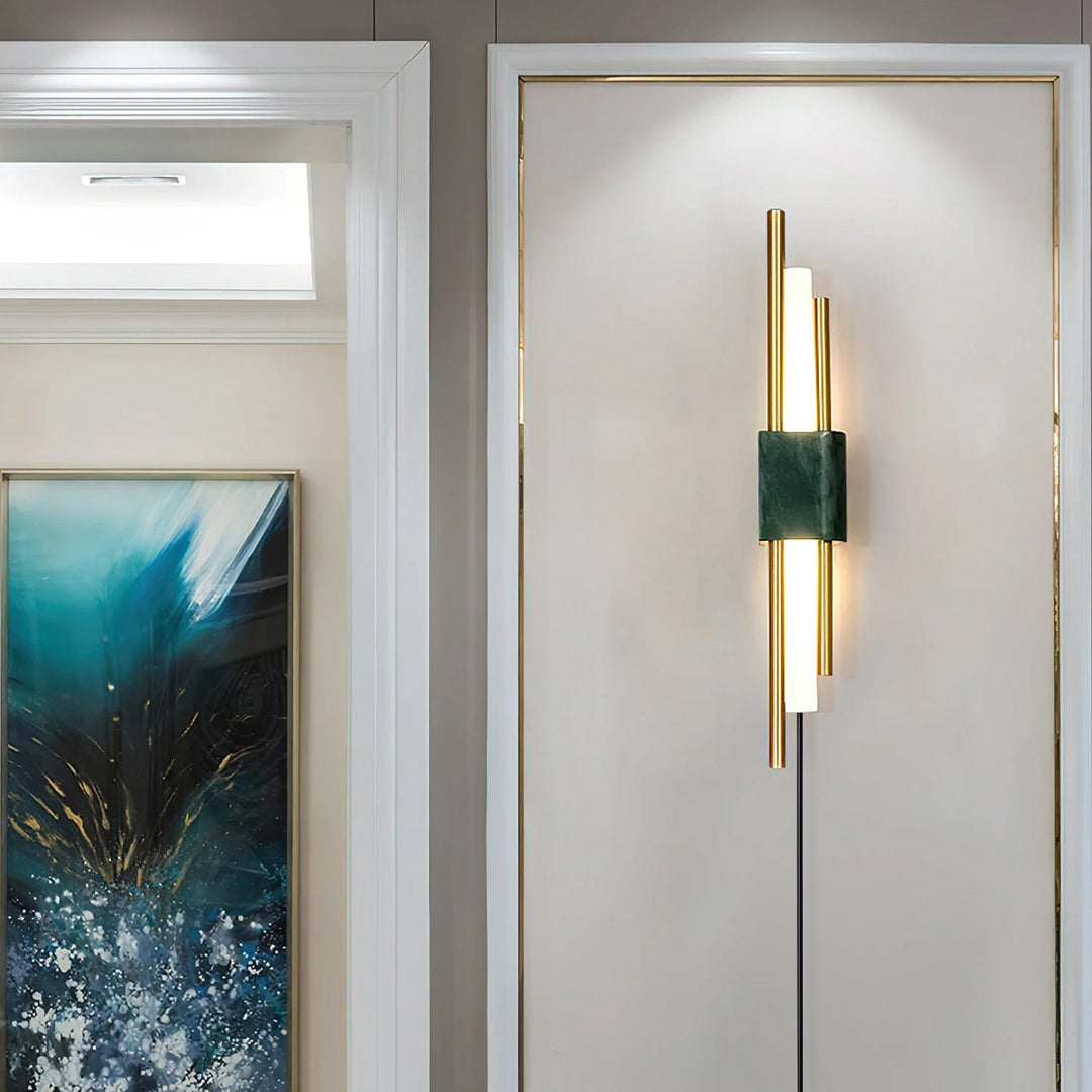 Lampa ścienna Tanto z wtyczką