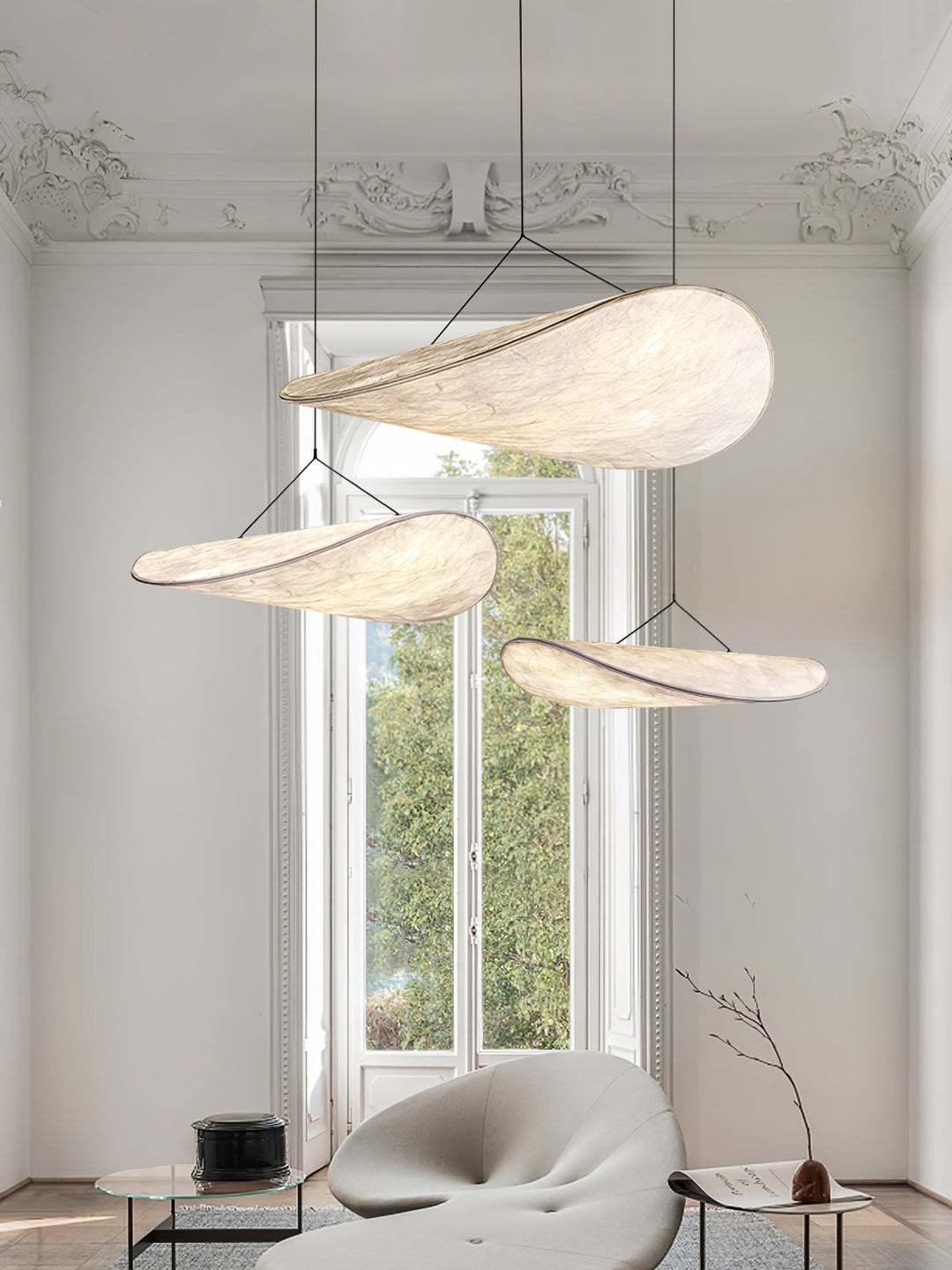 Lampa wisząca Tense Tyvek