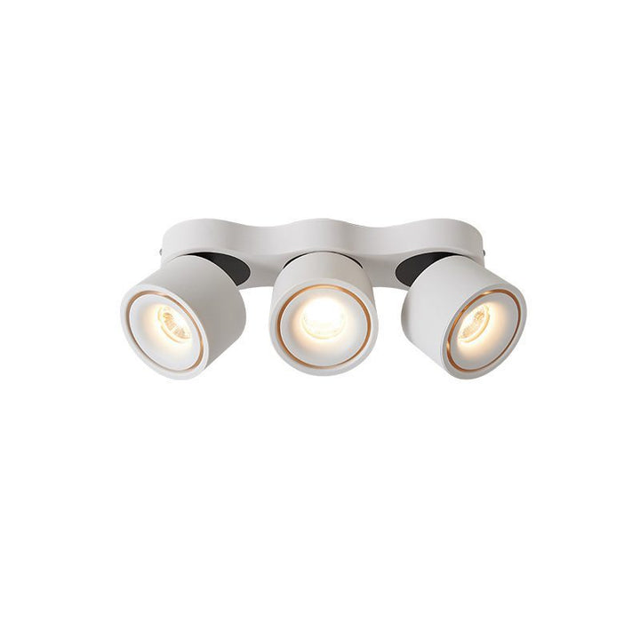 Lampa sufitowa z trzema ruchomymi głowicami