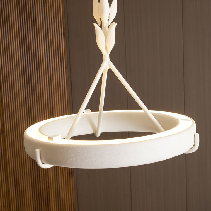 Żyrandol Tinsley z gipsu